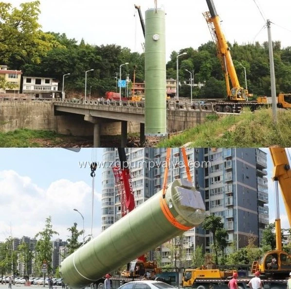 Underground City Domestic Sewage/Rain Water Lifting Equipment Drainage Pumping Station