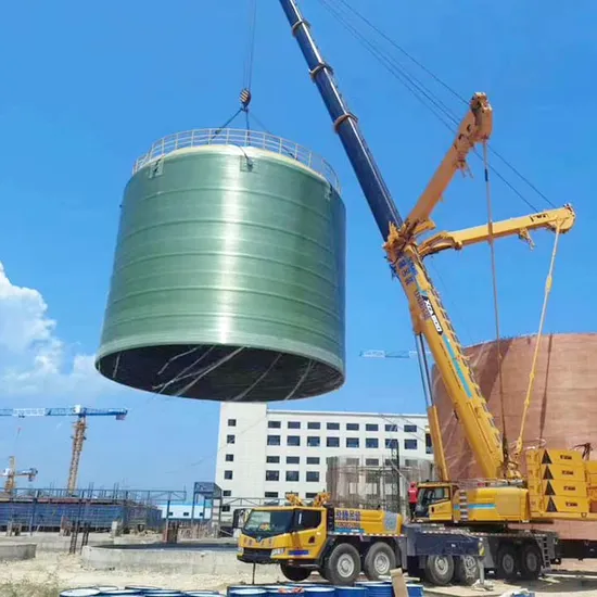 Máquina de bobinado de filamentos vertical para fabricación de tanques o recipientes de GRP